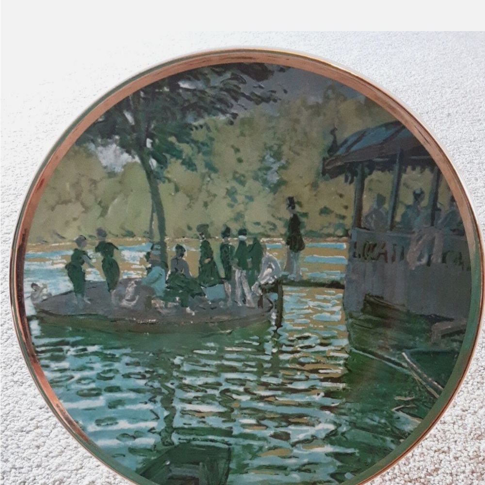 Monet La Grenouillere Decorative Plate
